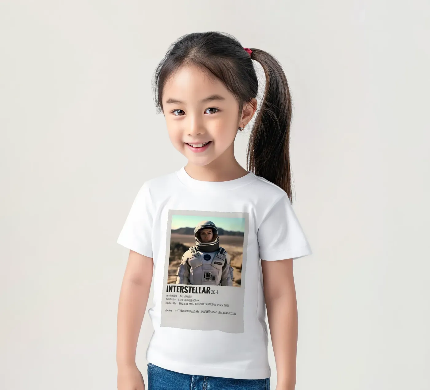 INTERSTELLAR 2014 kinder t-shirt van MVFminimalist