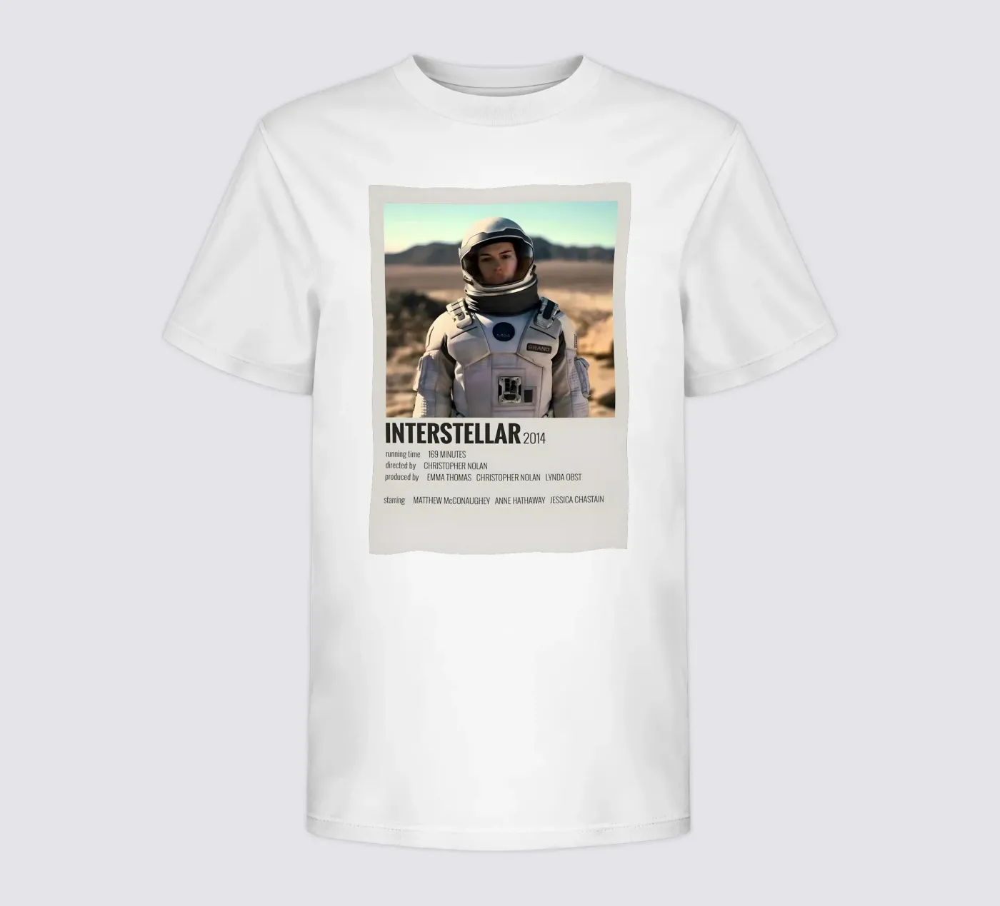 INTERSTELLAR 2014 kinder t-shirt van MVFminimalist