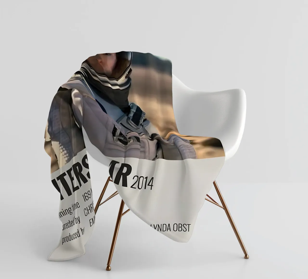INTERSTELLAR 2014 coperta in pile da MVFminimalist