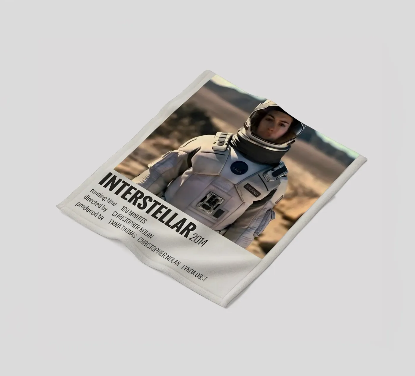 INTERSTELLAR 2014 Fleecedecke von MVFminimalist