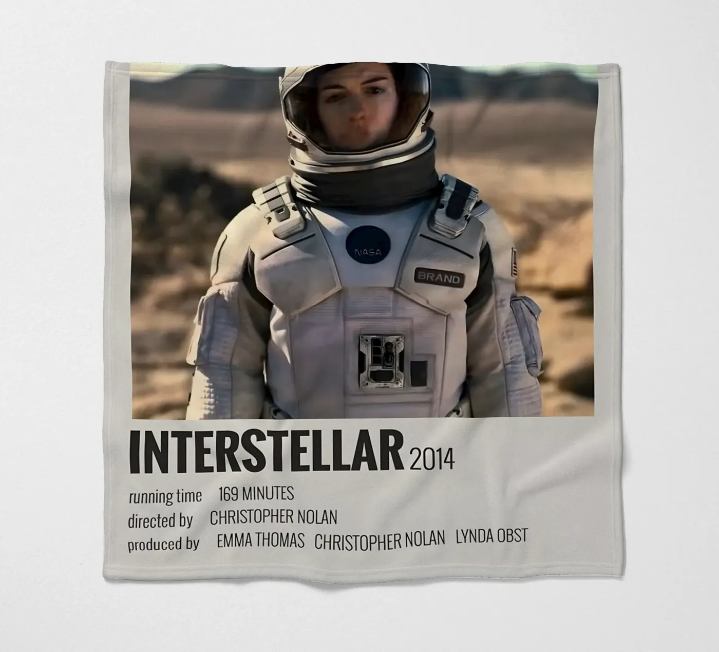 INTERSTELLAR 2014 Fleecedecke von MVFminimalist