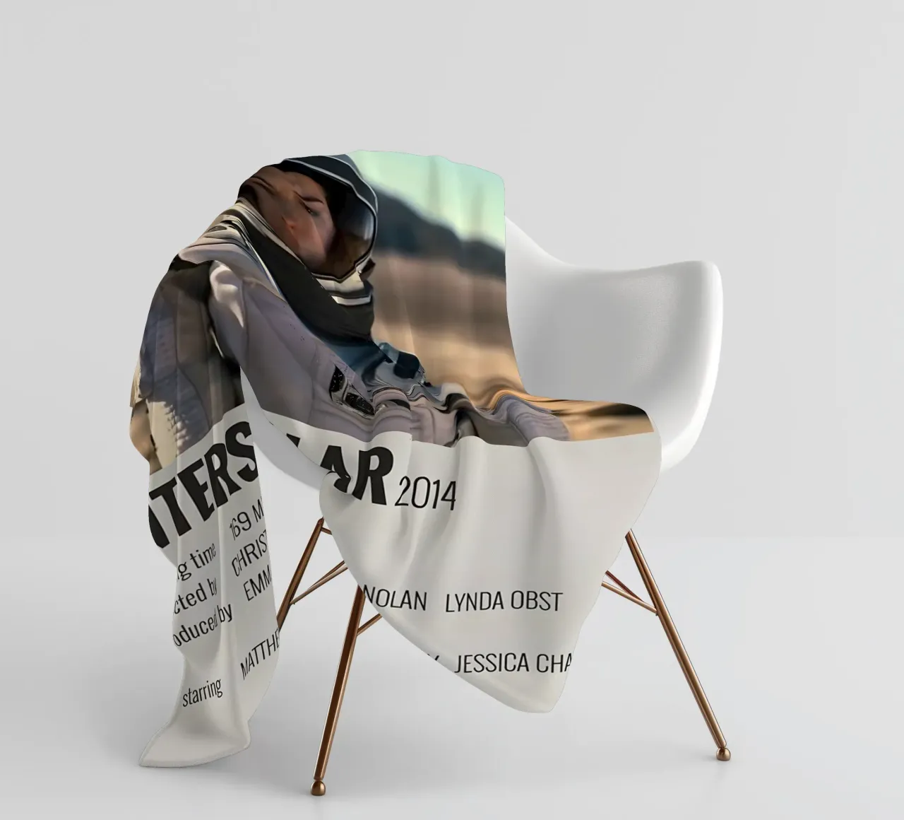 INTERSTELLAR 2014 Fleecedecke von MVFminimalist