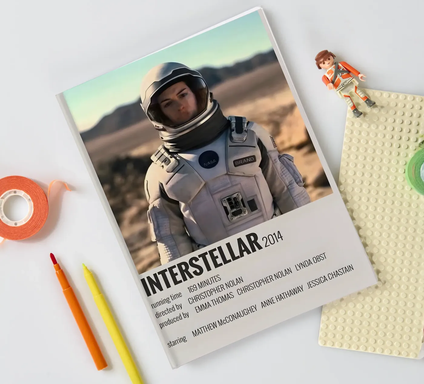INTERSTELLAR 2014 notebook by MVFminimalist