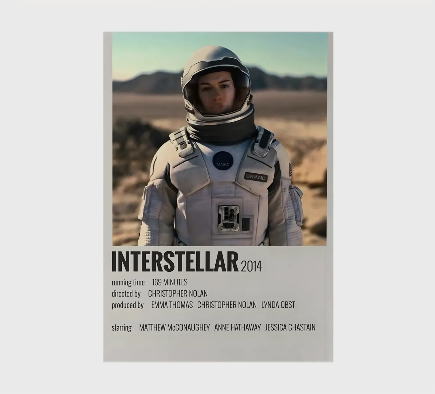 INTERSTELLAR 2014 notebook by MVFminimalist
