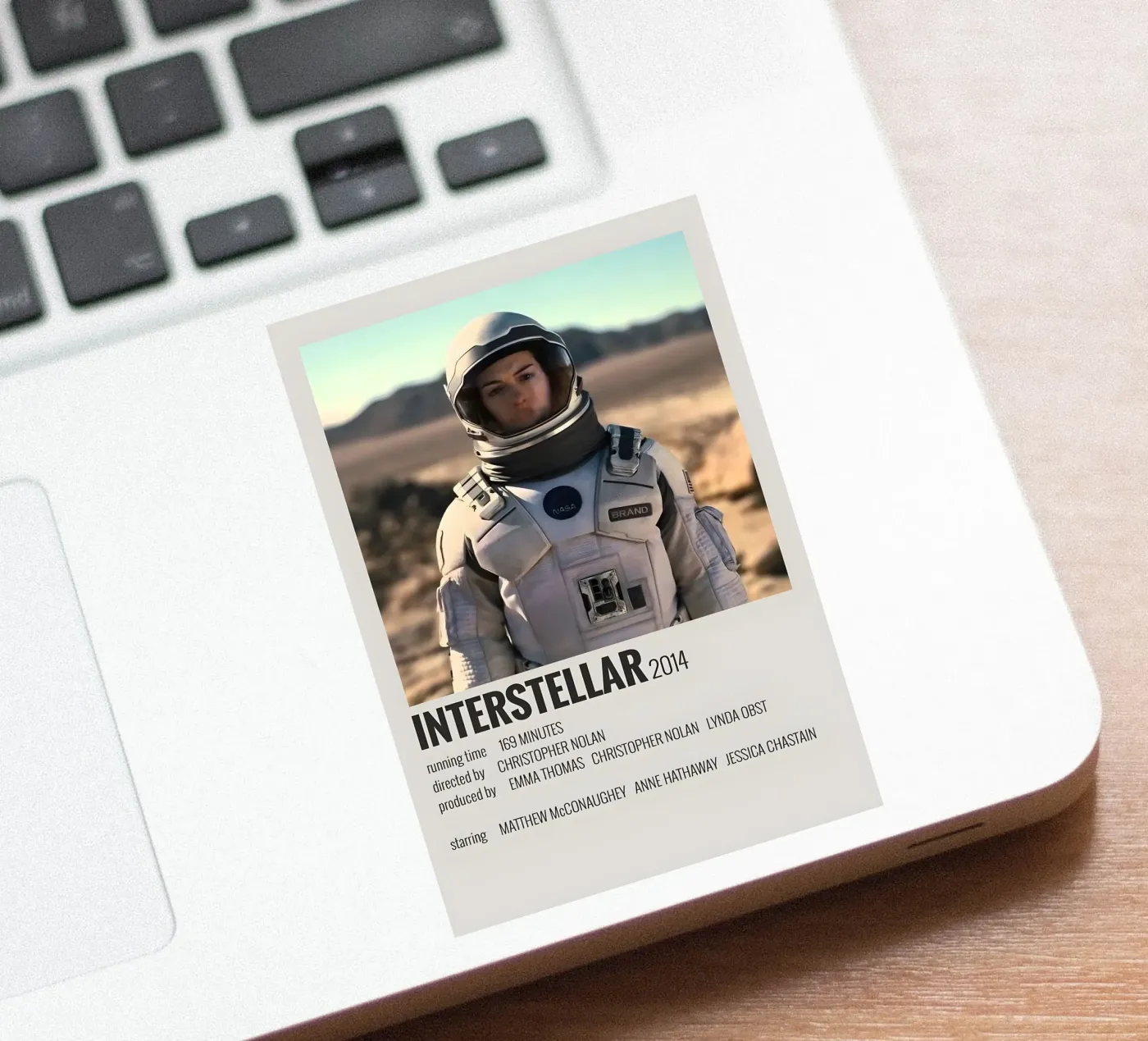 INTERSTELLAR 2014 Sticker von MVFminimalist