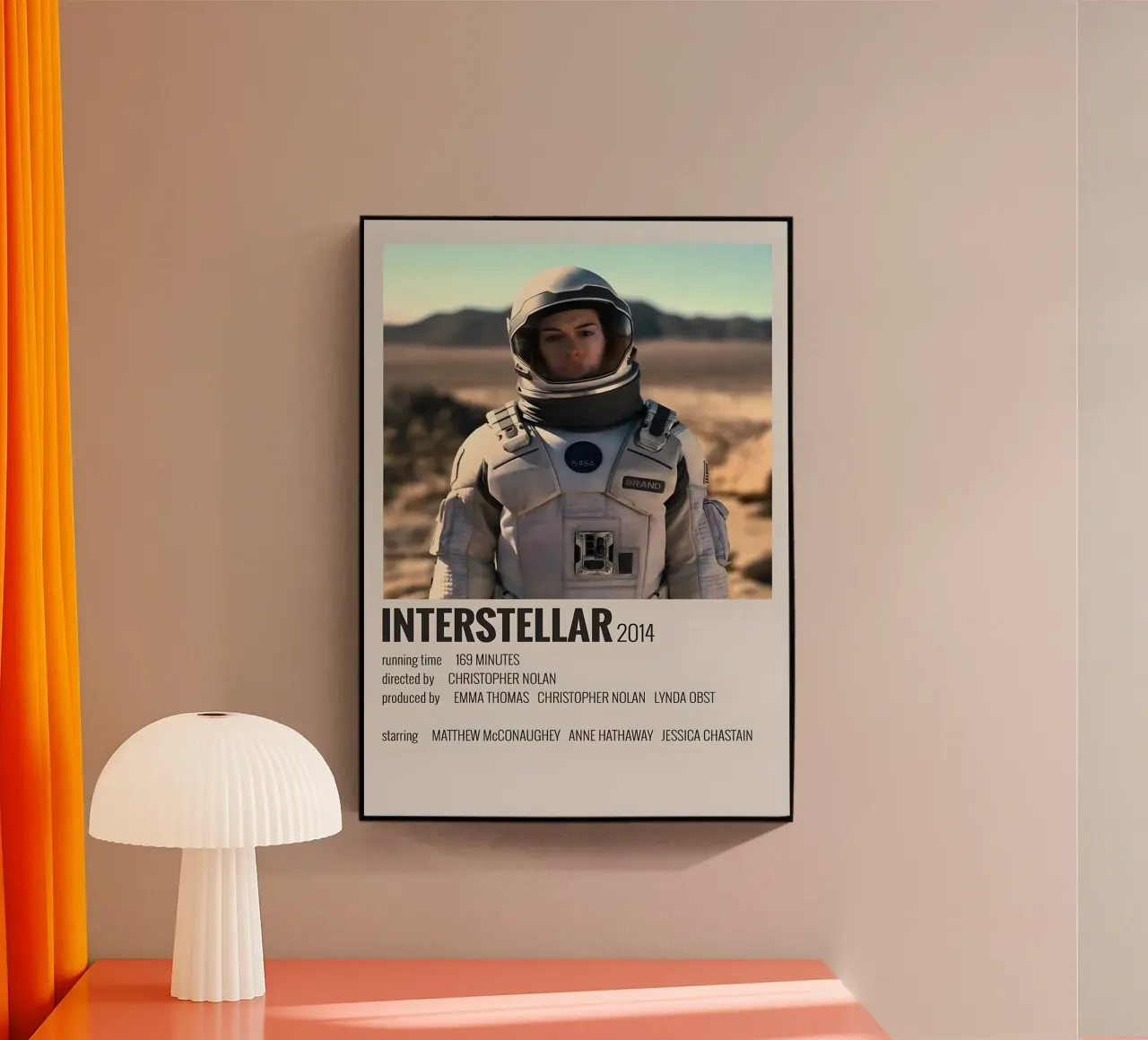 INTERSTELLAR 2014 plexiglass da MVFminimalist