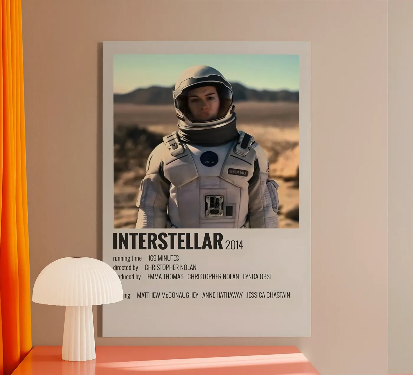 INTERSTELLAR 2014 Acryl-Glas von MVFminimalist