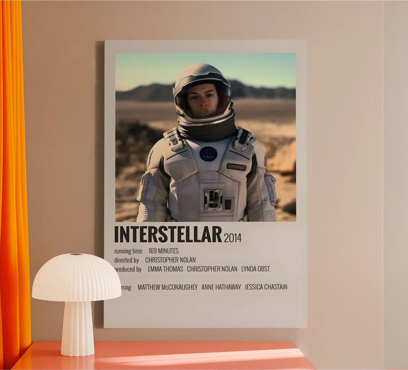 INTERSTELLAR 2014 tela da MVFminimalist