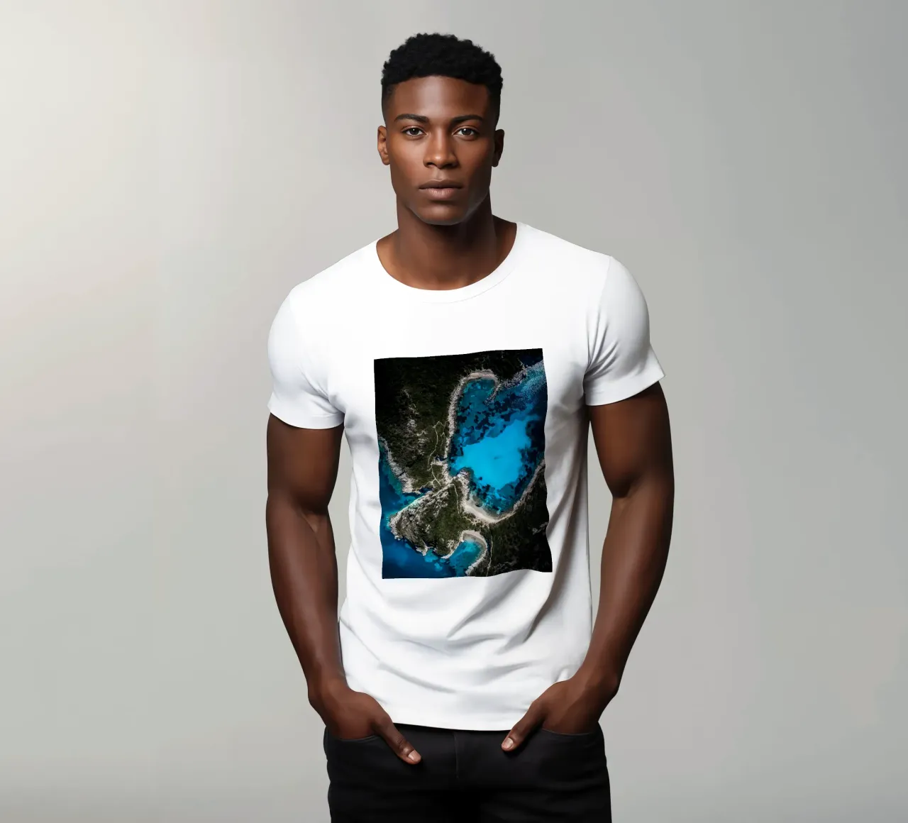 Stone and Silence t-shirt da somewhere.soul.escape
