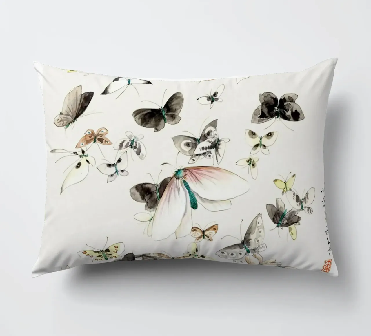 Butterflies & Moths decorative cushion by Attaboy Dsgn