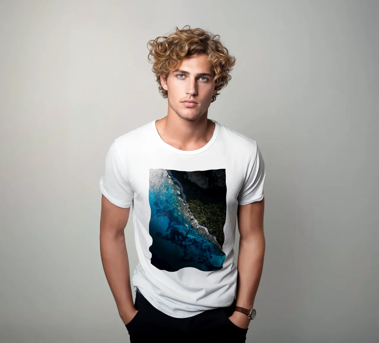 Exhale t-shirt da somewhere.soul.escape