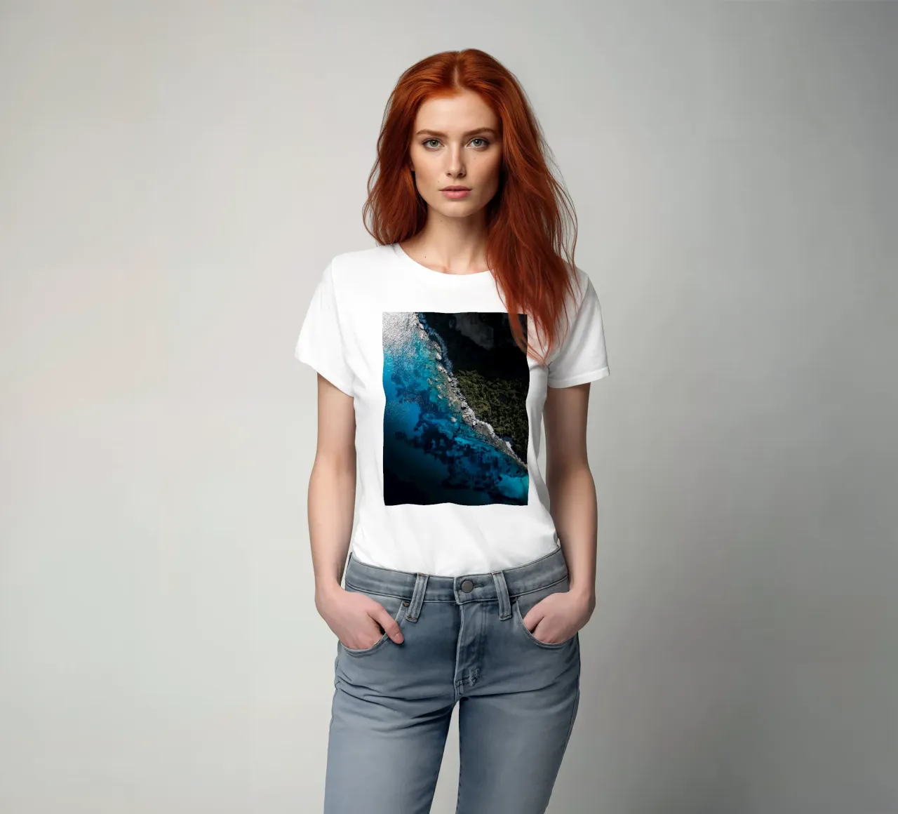 Exhale t-shirt da somewhere.soul.escape