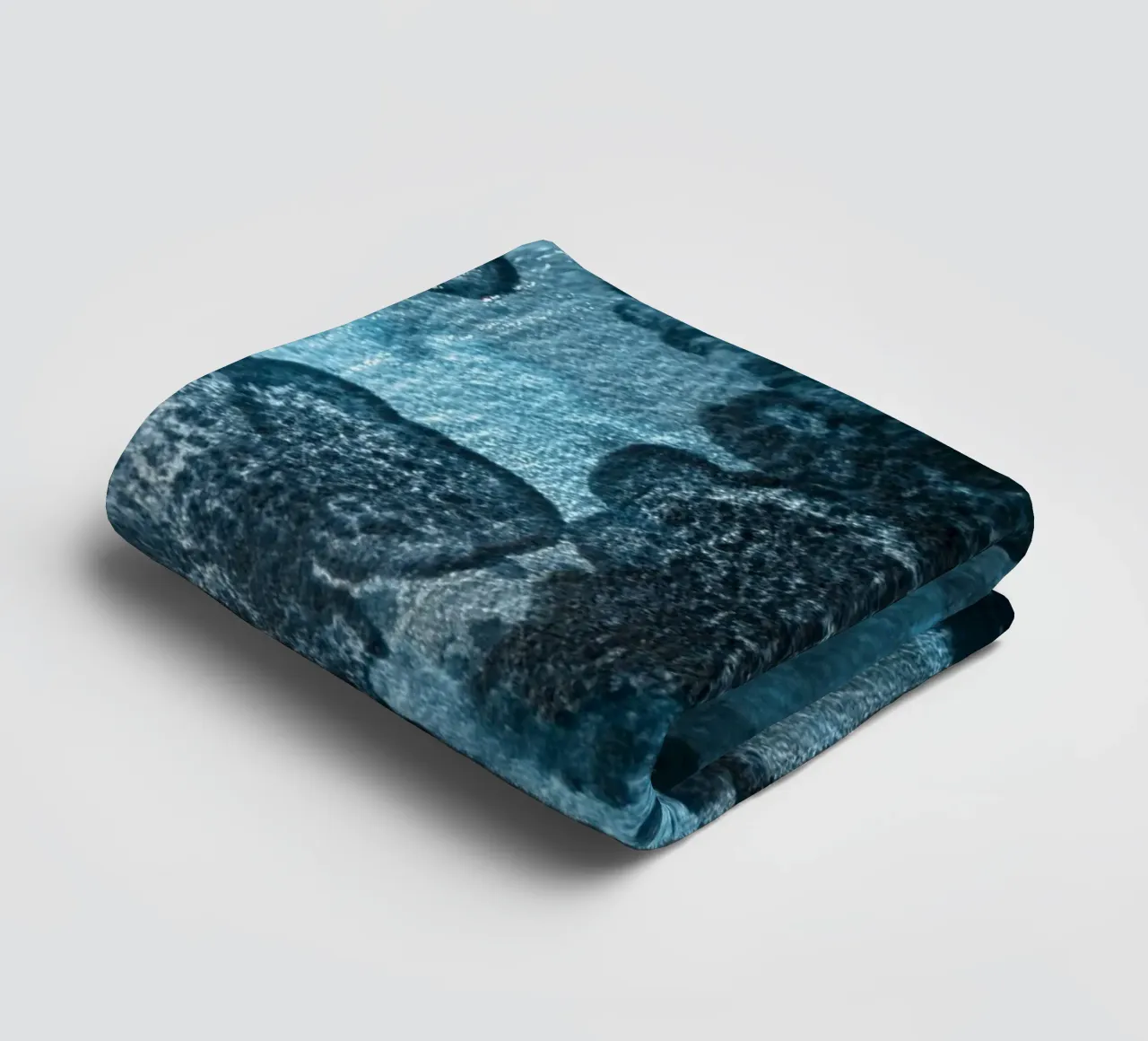 Time in Layers asciugamano da bagno da somewhere.soul.escape