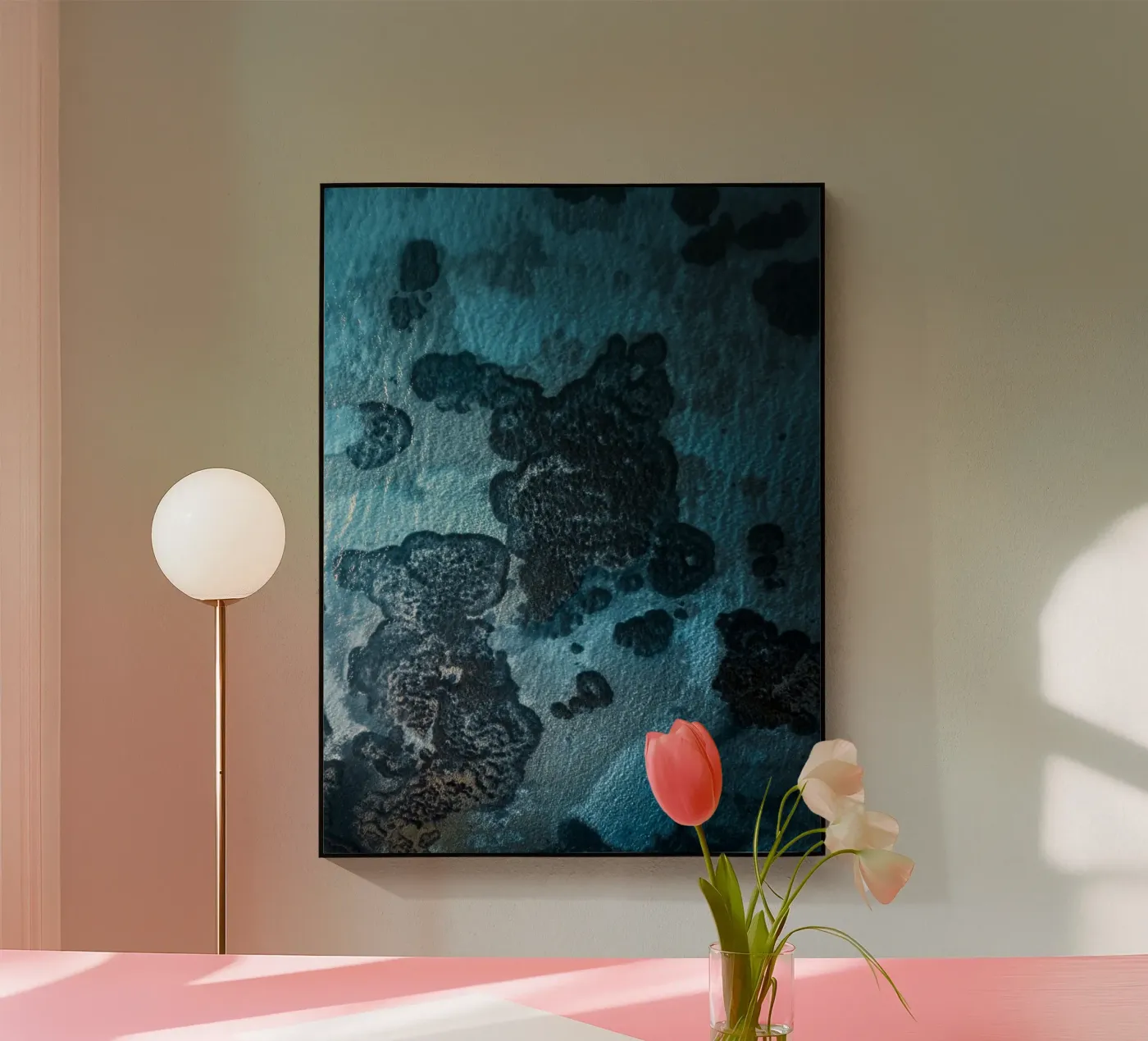 Time in Layers acryl van somewhere.soul.escape