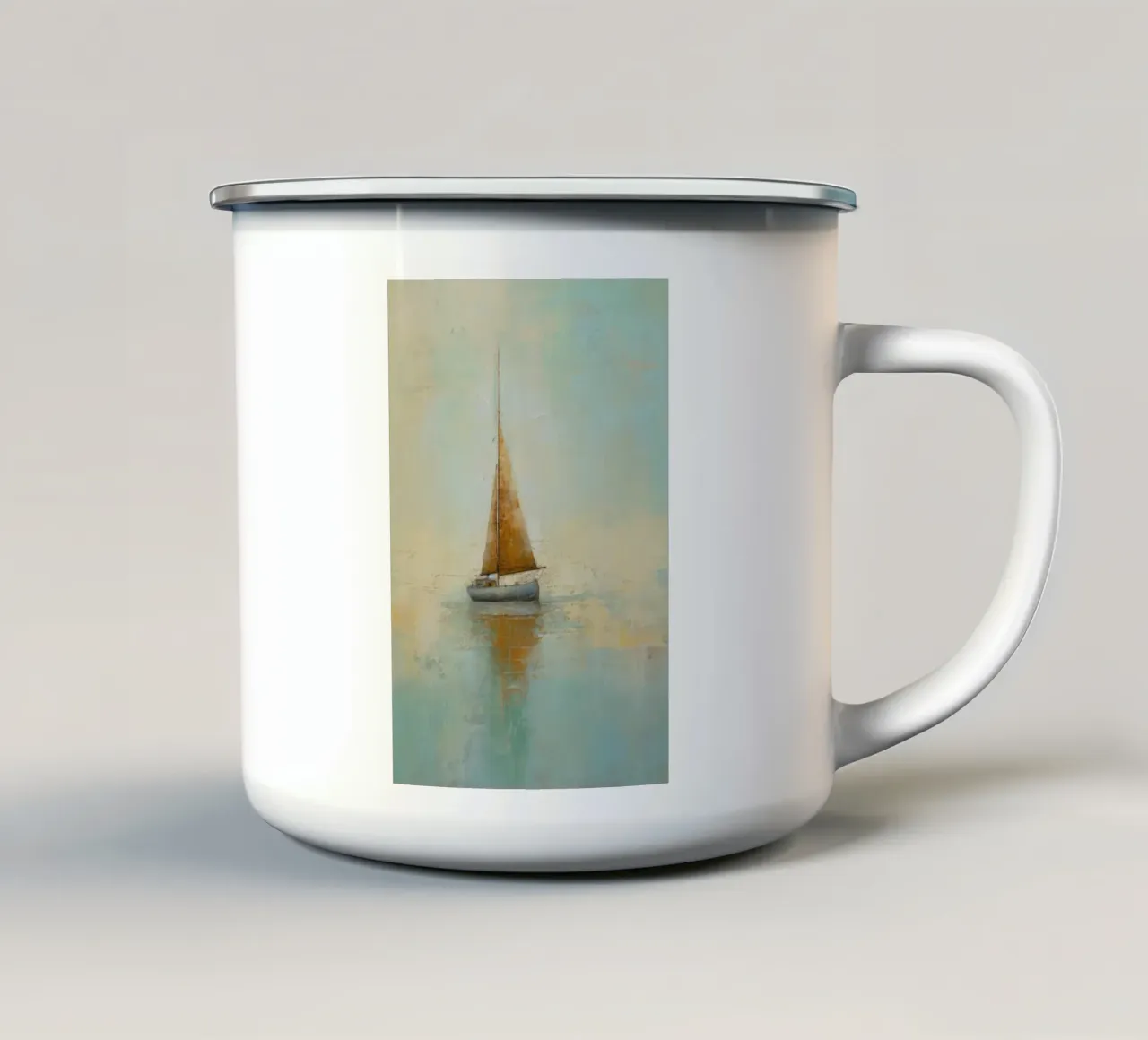 Arte da parete di Imagine tazza in smalto da Imagine