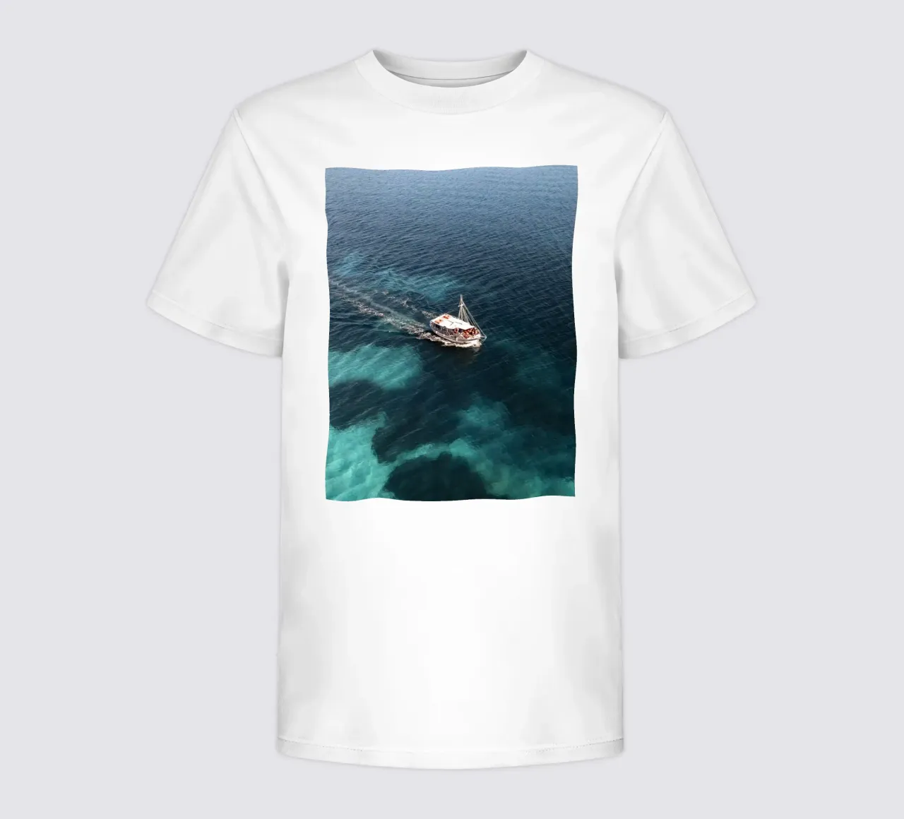 Into the Blue kids t-shirt by somewhere.soul.escape