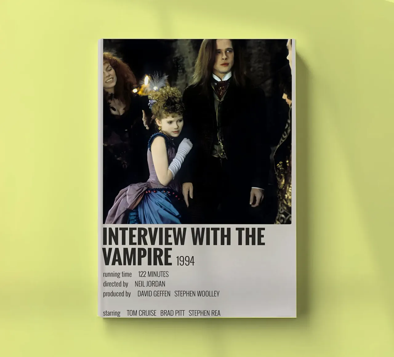 INTERVIEW WITH THE VAMPIRE 1994 notebook by MVFminimalist