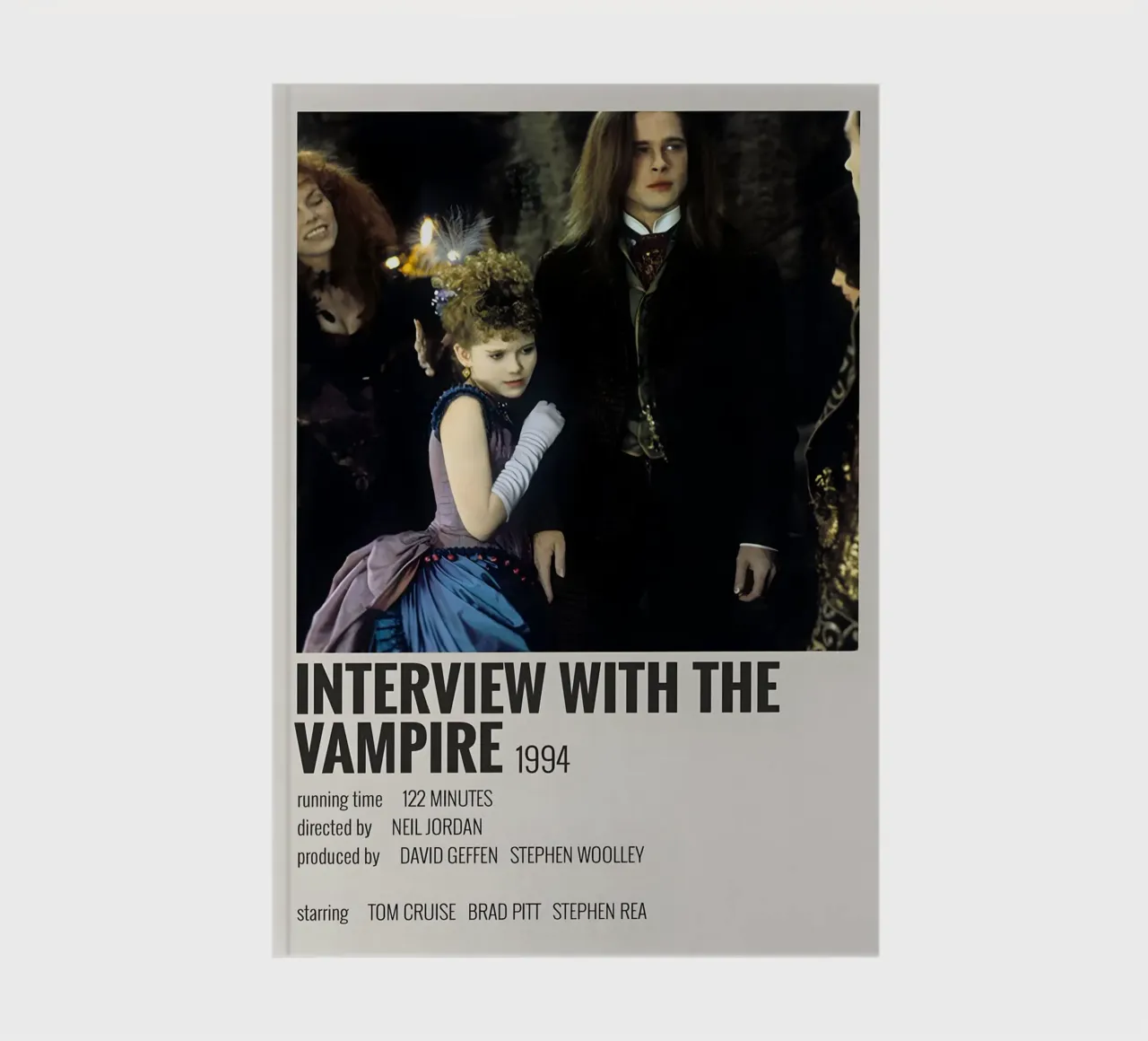 INTERVIEW WITH THE VAMPIRE 1994 notebook by MVFminimalist