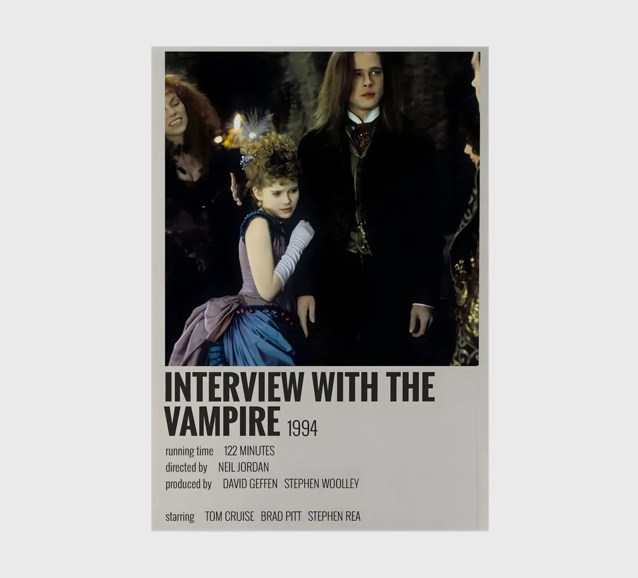 INTERVIEW WITH THE VAMPIRE 1994 notebook by MVFminimalist