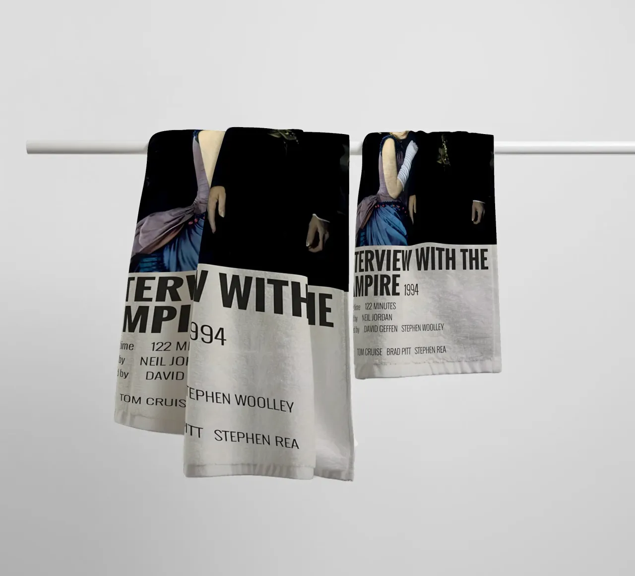 INTERVIEW WITH THE VAMPIRE 1994 asciugamano da bagno da MVFminimalist