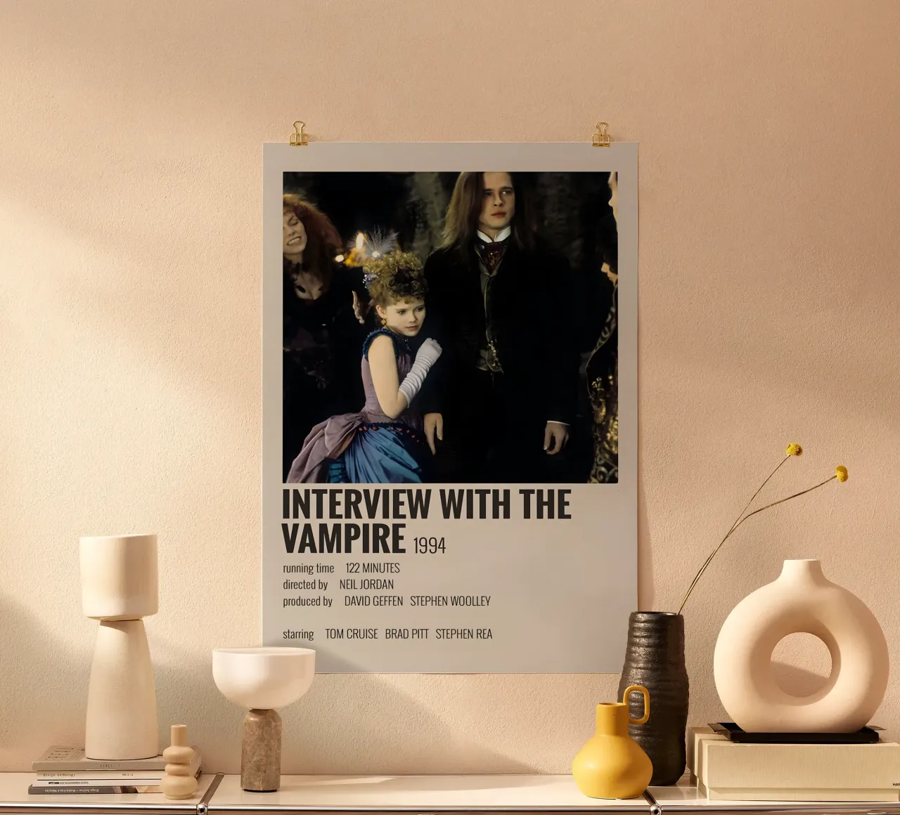 INTERVIEW WITH THE VAMPIRE 1994 carta hahnemühle da MVFminimalist