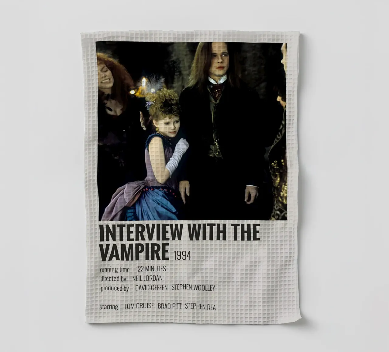 INTERVIEW WITH THE VAMPIRE 1994 canovaccio da cucina da MVFminimalist