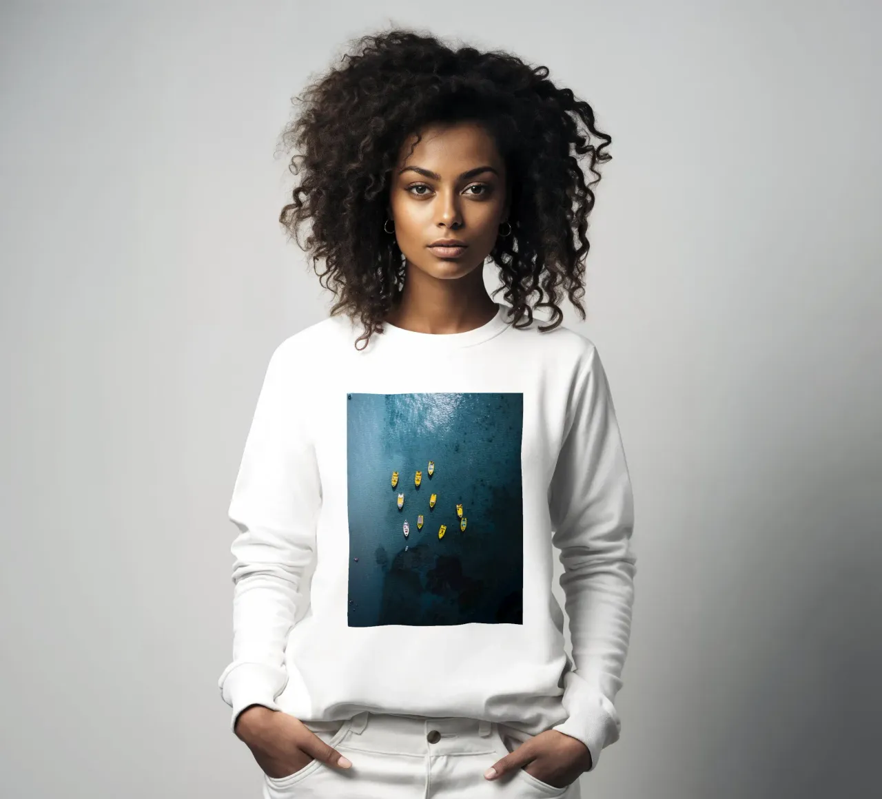 Yellow Pause sweat de somewhere.soul.escape