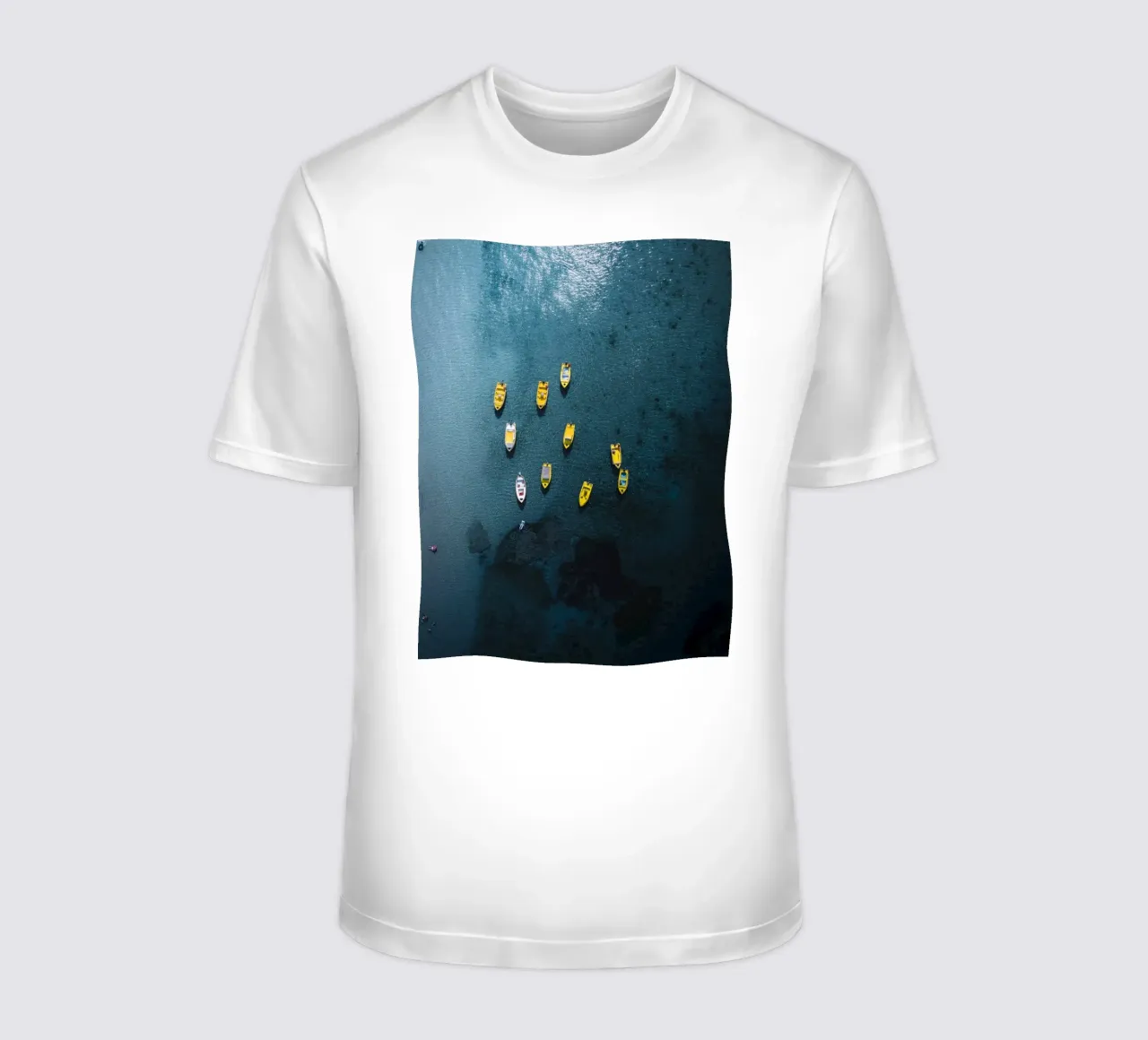 Yellow Pause t-shirt da somewhere.soul.escape