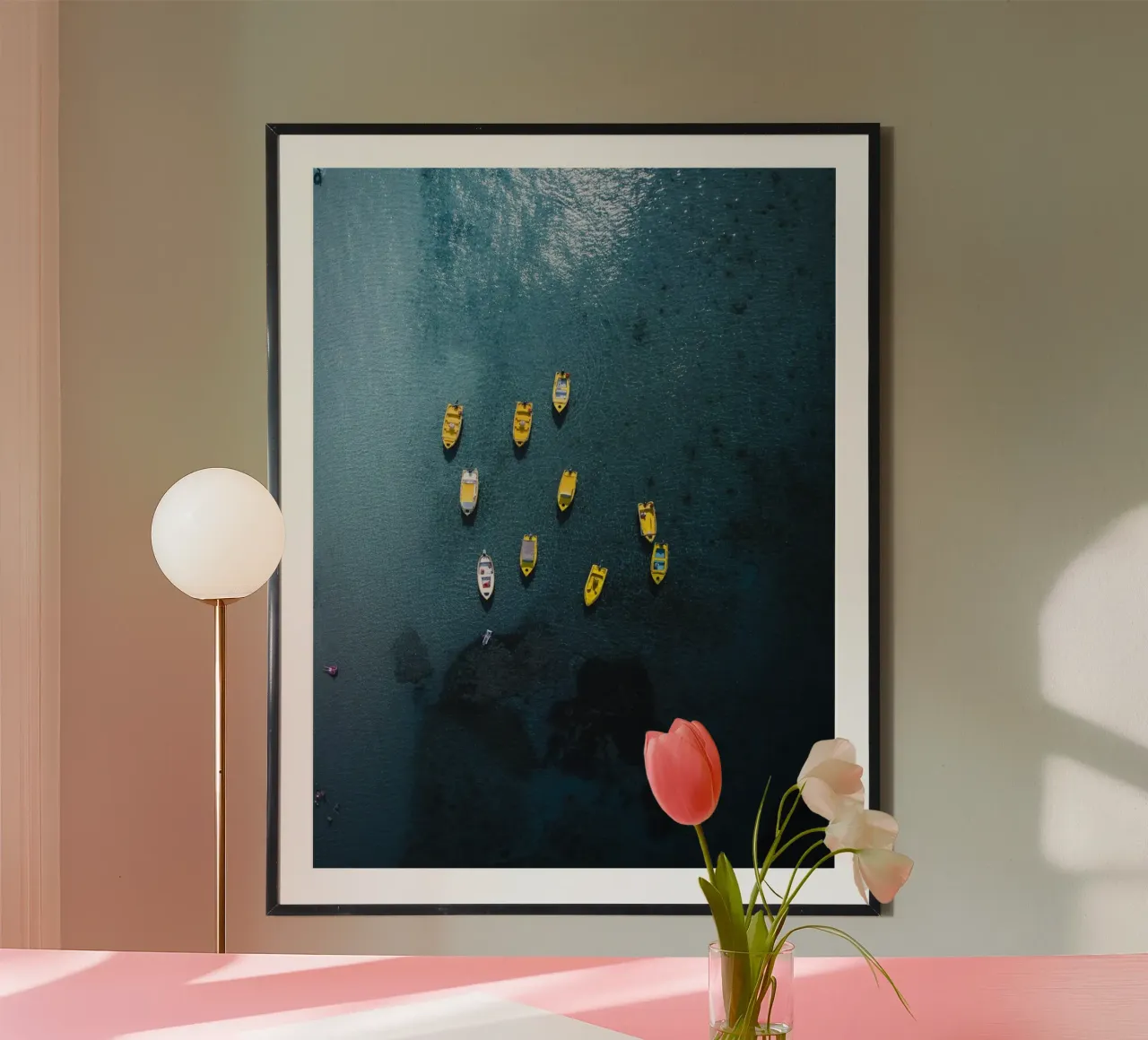 Yellow Pause poster da somewhere.soul.escape