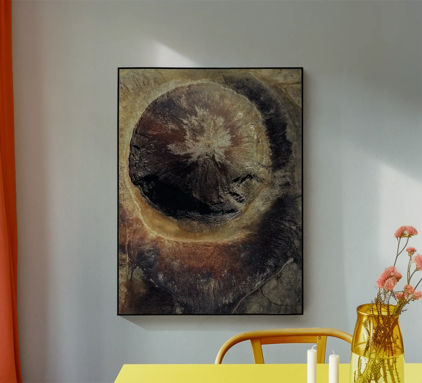 Calm After Fire acrylic glass by somewhere.soul.escape