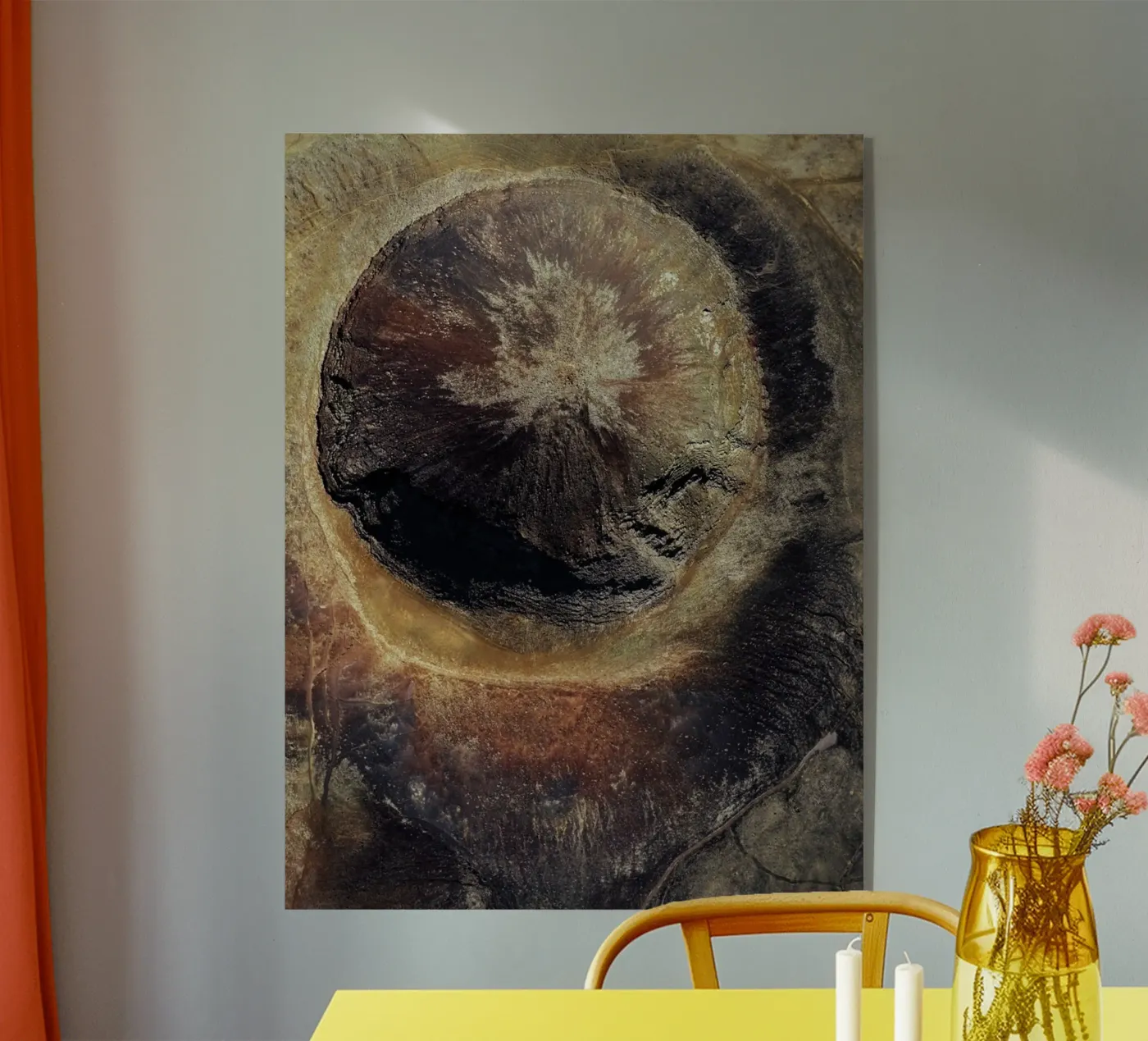 Calm After Fire acrylic glass by somewhere.soul.escape