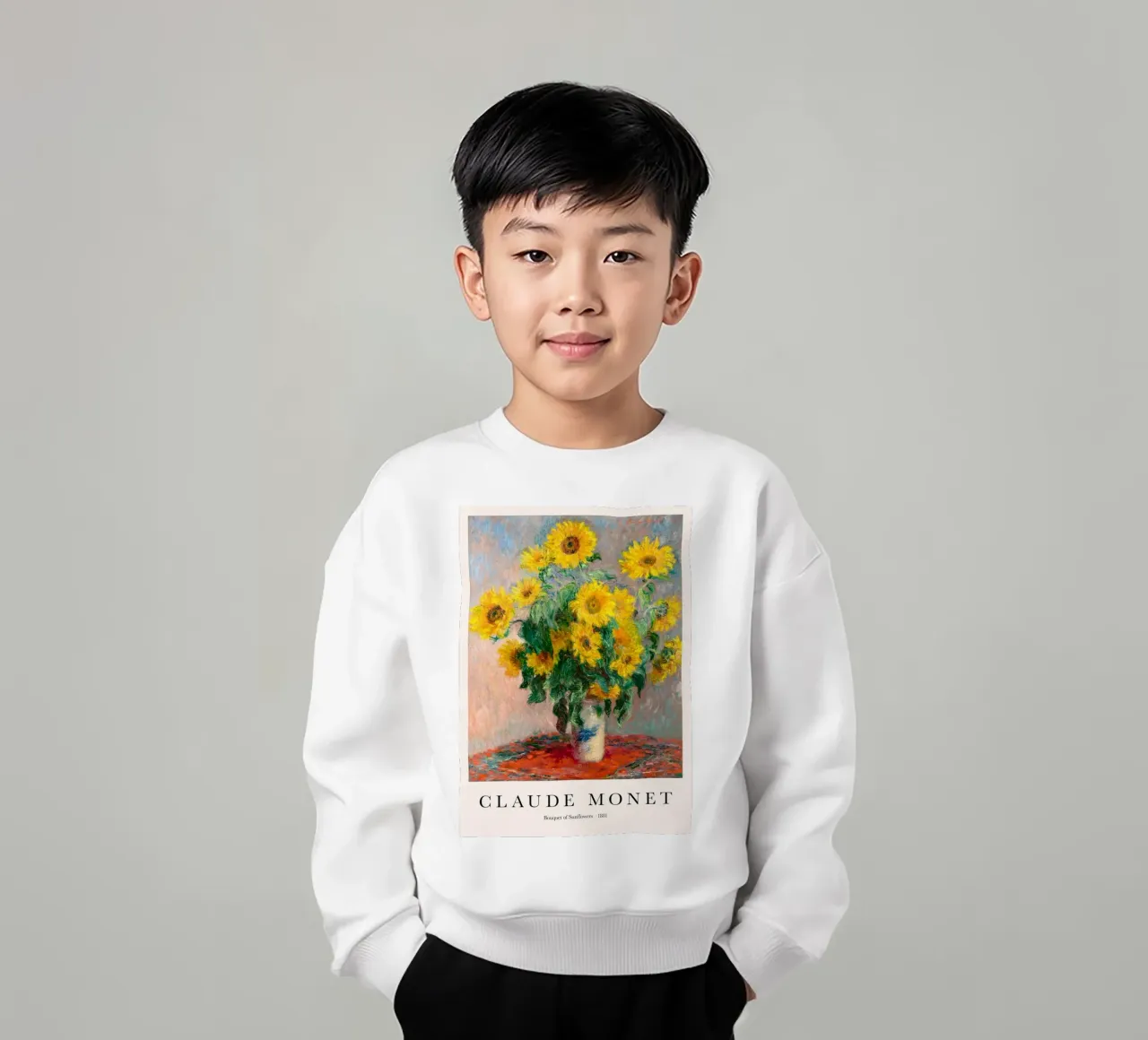 bellissimo vaso di fiori felpa bambino da SMG Store