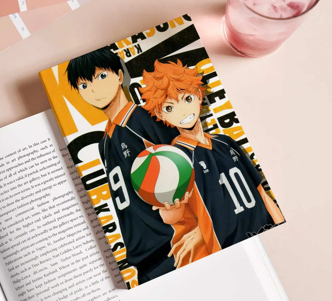 hinata and kageyama notebook by Green
