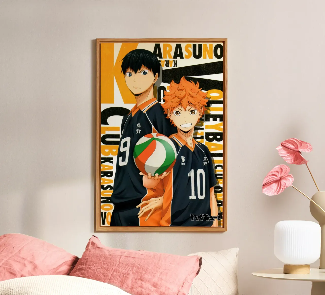 hinata and kageyama alu-dibond by Green