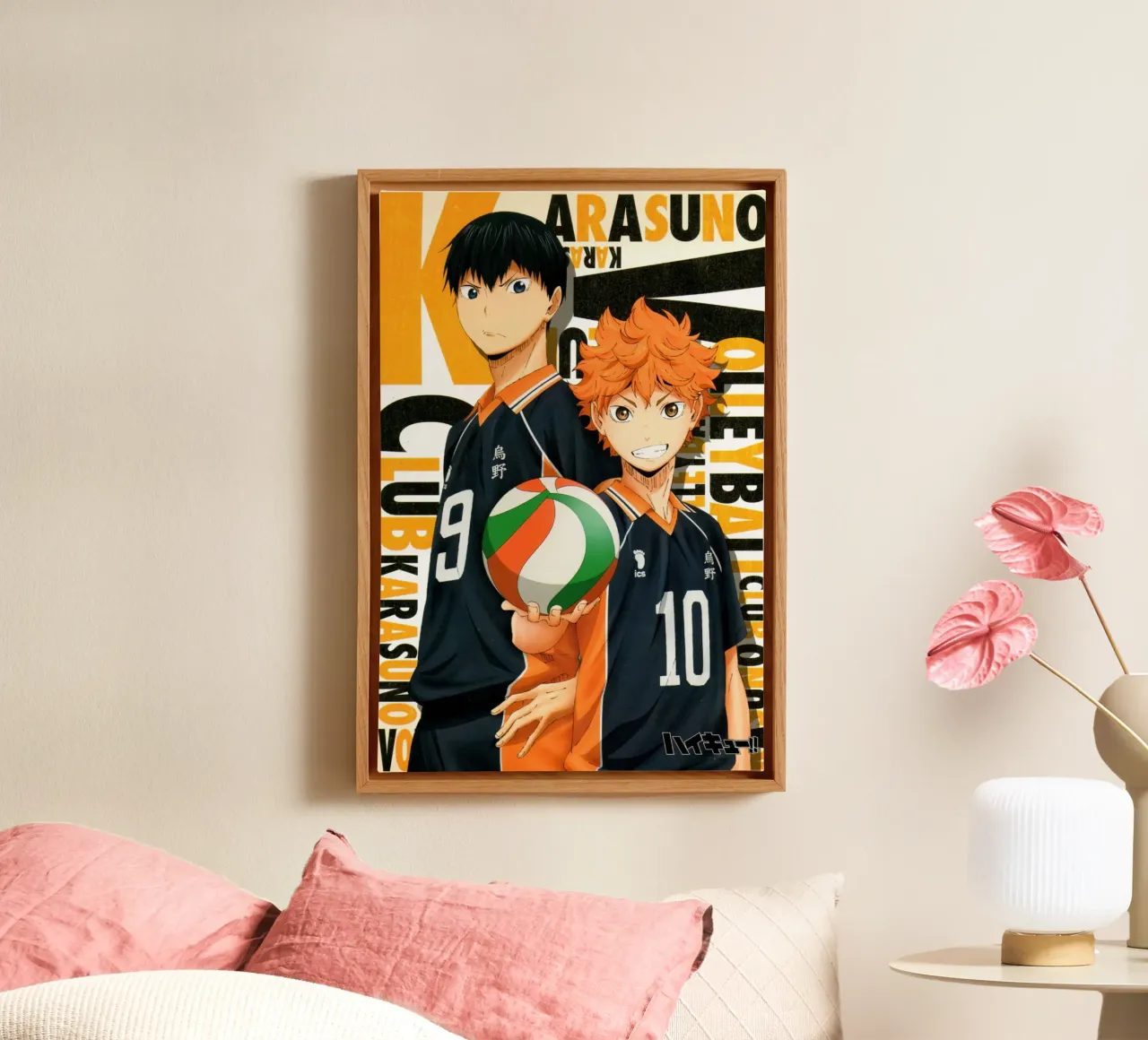 hinata and kageyama canvas by Green