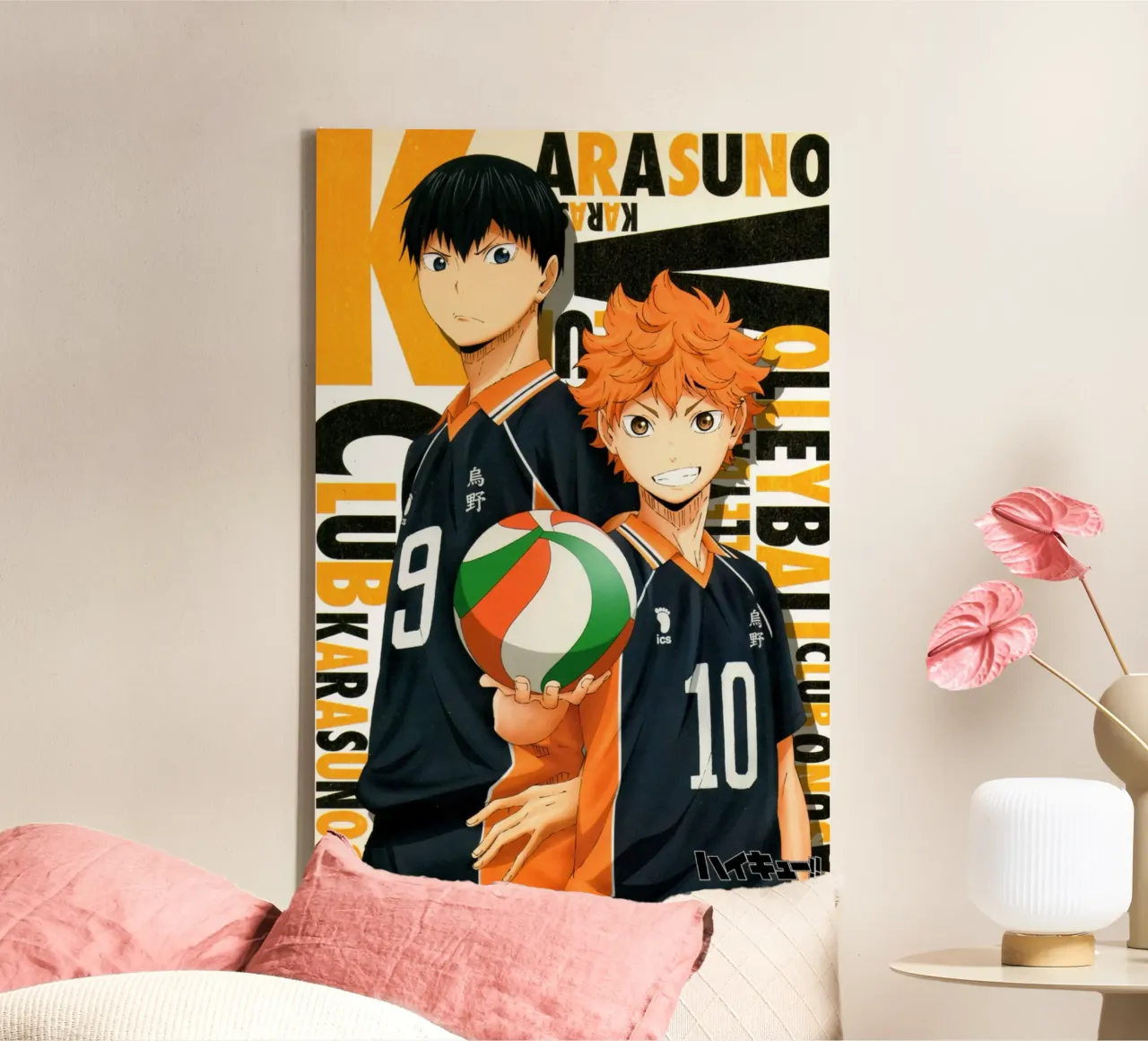 hinata and kageyama canvas by Green