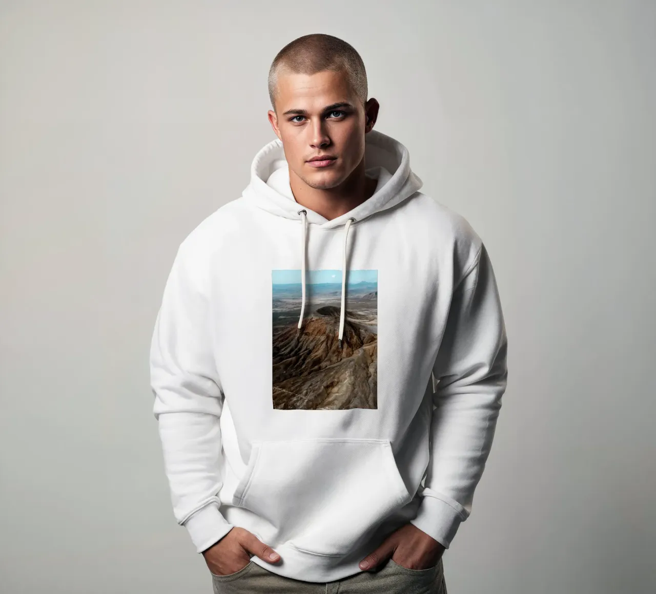 Tectonic Field felpa con cappuccio da somewhere.soul.escape