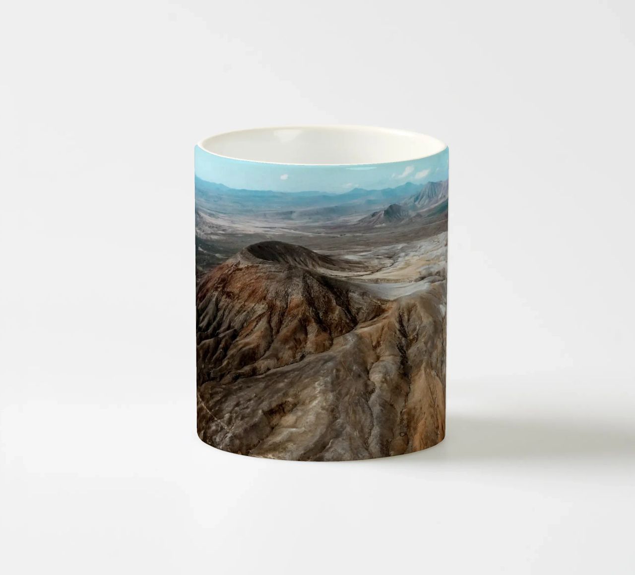 Tectonic Field tazza in ceramica da somewhere.soul.escape
