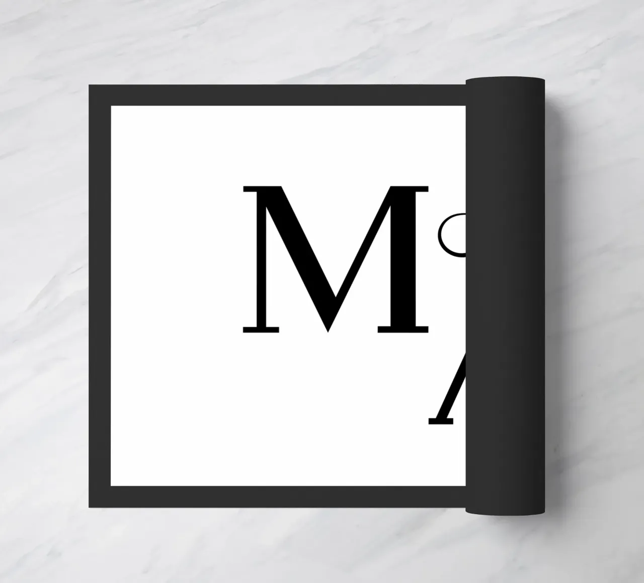 M A Unendlichkeit Monogramm • Poster, T-Shirt, Accessoires Fußmatte von StrindesignStudio