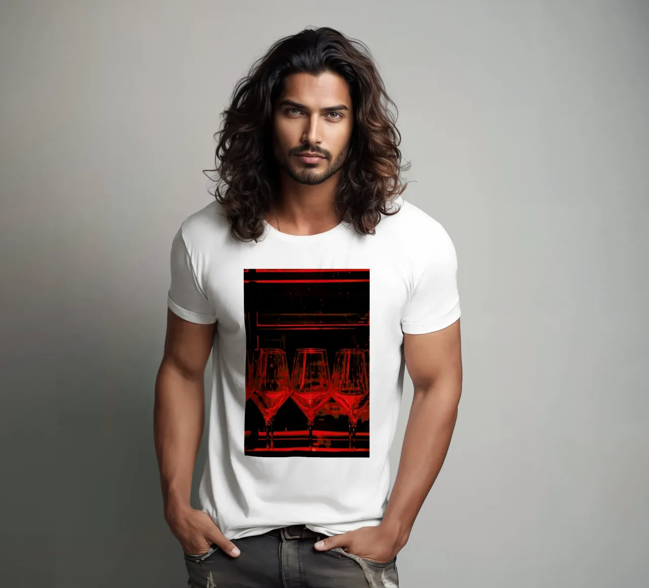 Red Bar t-shirt da Sebastian Hilgetag
