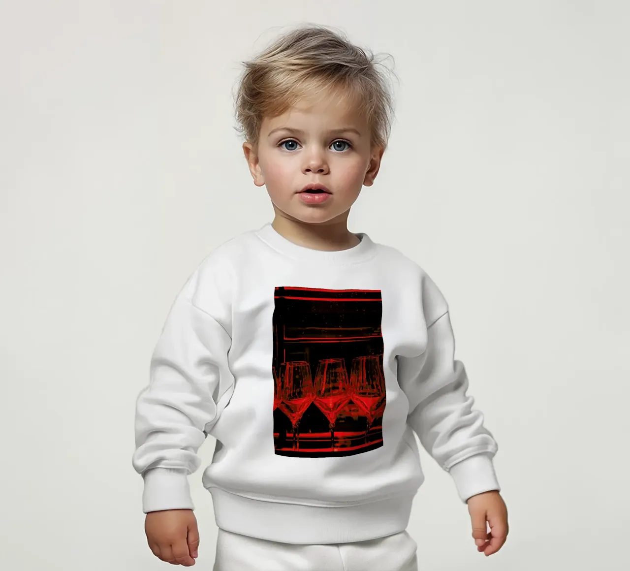 Red Bar felpa neonato da Sebastian Hilgetag