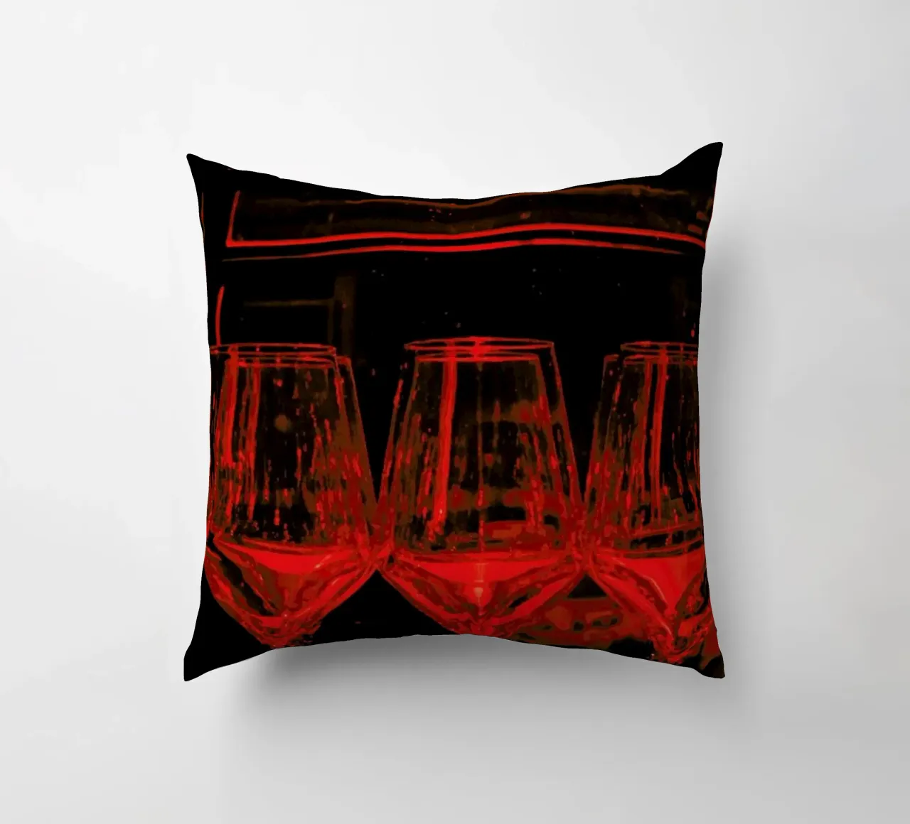Red Bar cuscino da Sebastian Hilgetag