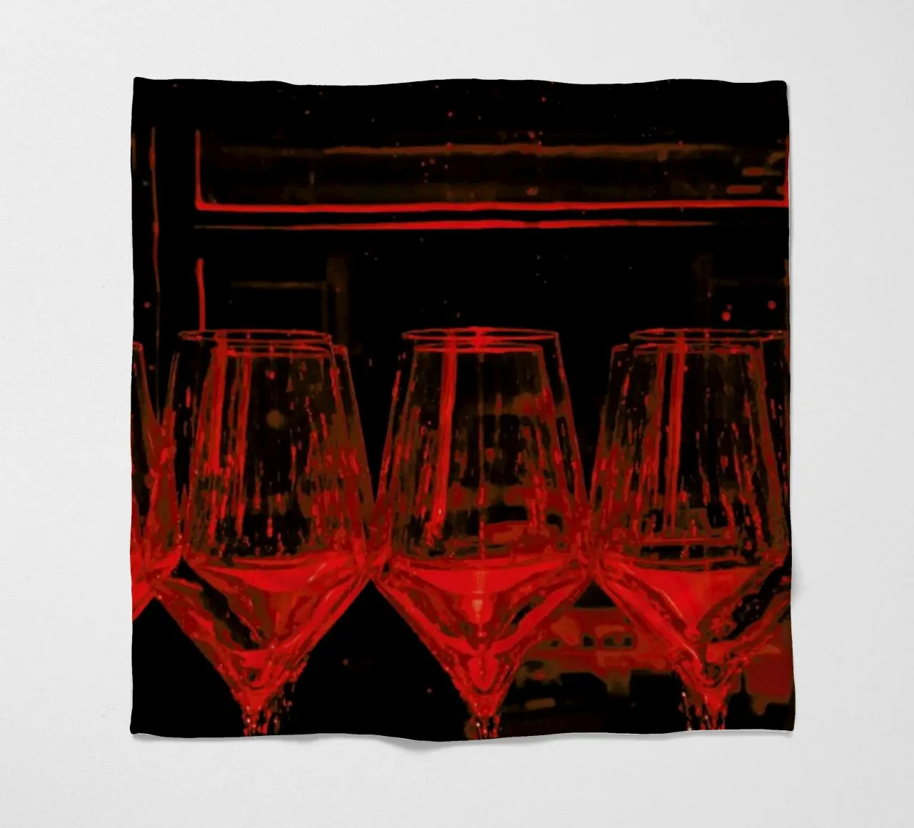 Red Bar coperta in pile da Sebastian Hilgetag