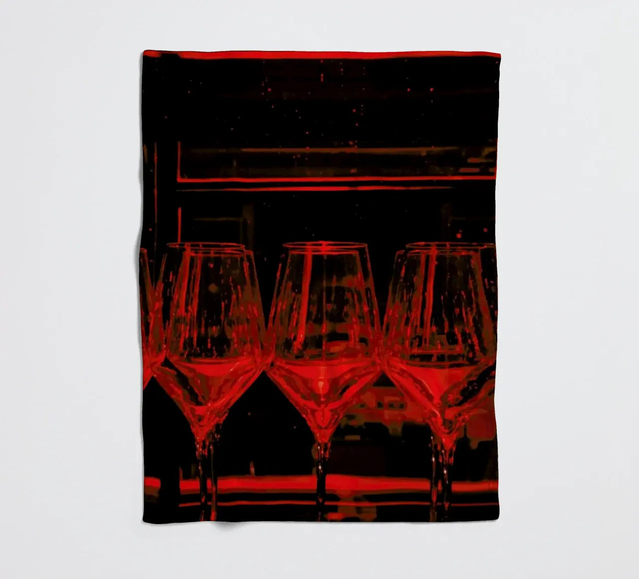 Red Bar coperta in pile da Sebastian Hilgetag