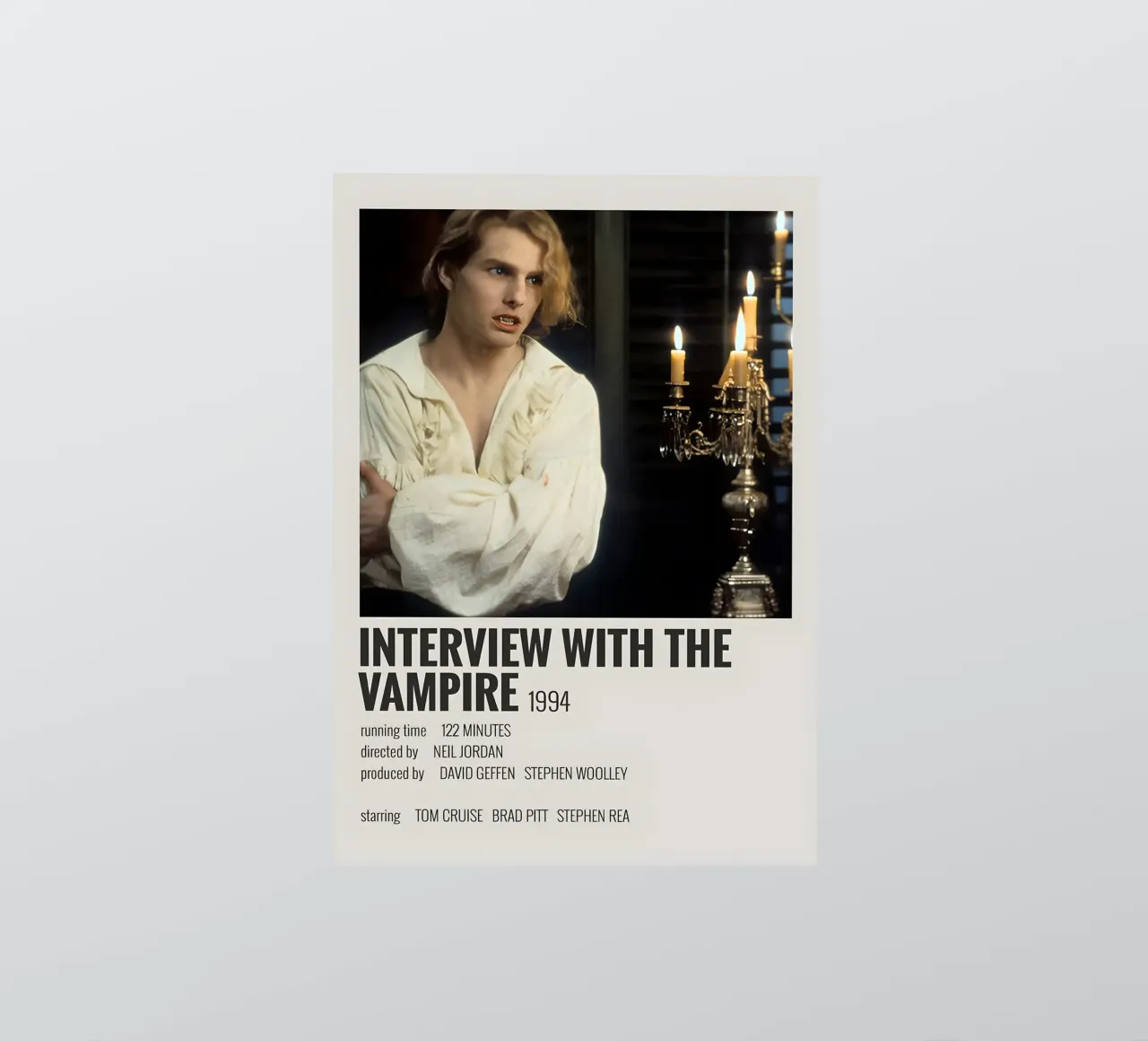 INTERVIEW WITH THE VAMPIRE 1994 adesivo da MVFminimalist