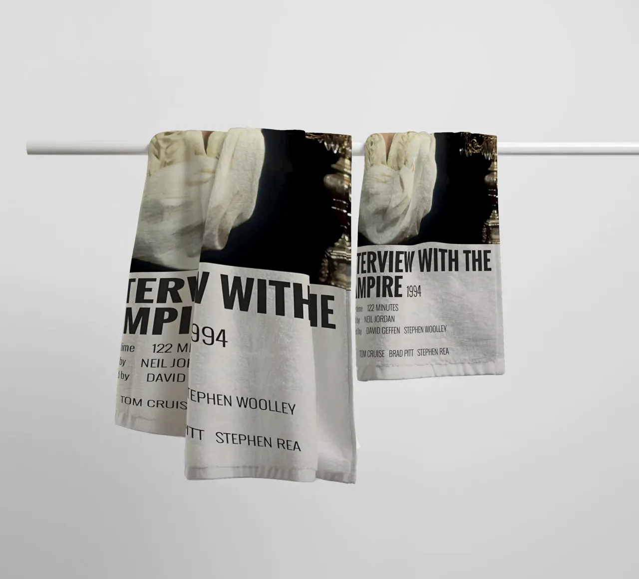 INTERVIEW WITH THE VAMPIRE 1994 towel by MVFminimalist