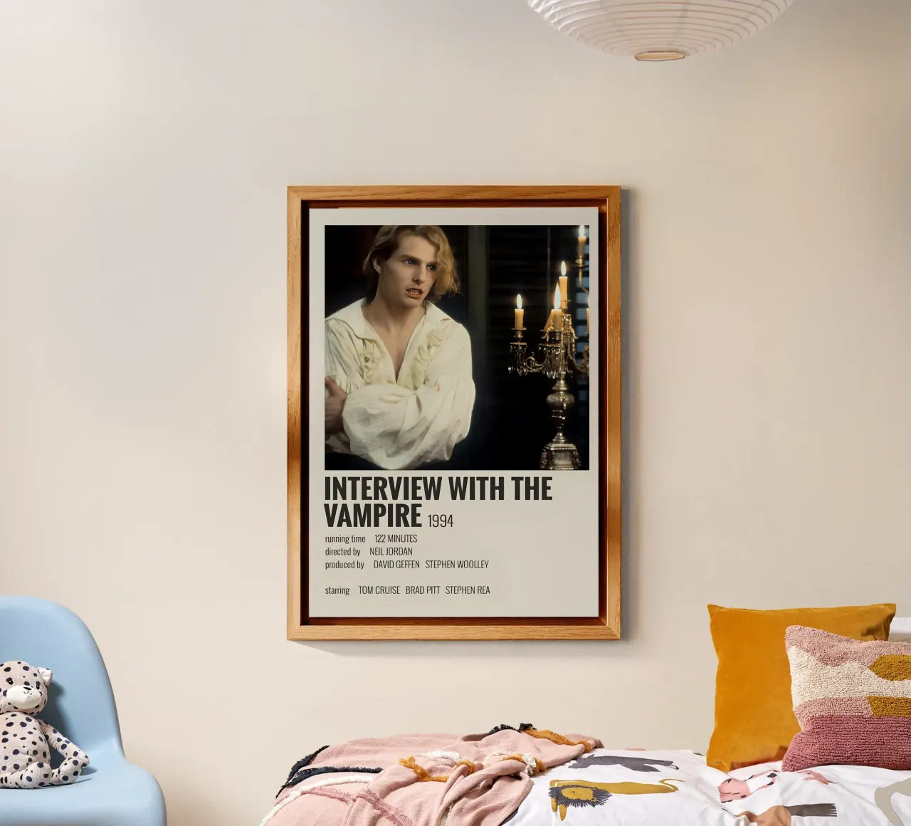 INTERVIEW WITH THE VAMPIRE 1994 alluminio dibond da MVFminimalist