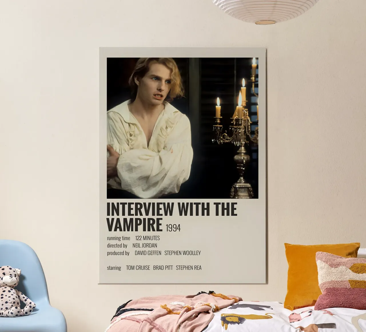 INTERVIEW WITH THE VAMPIRE 1994 alluminio dibond da MVFminimalist