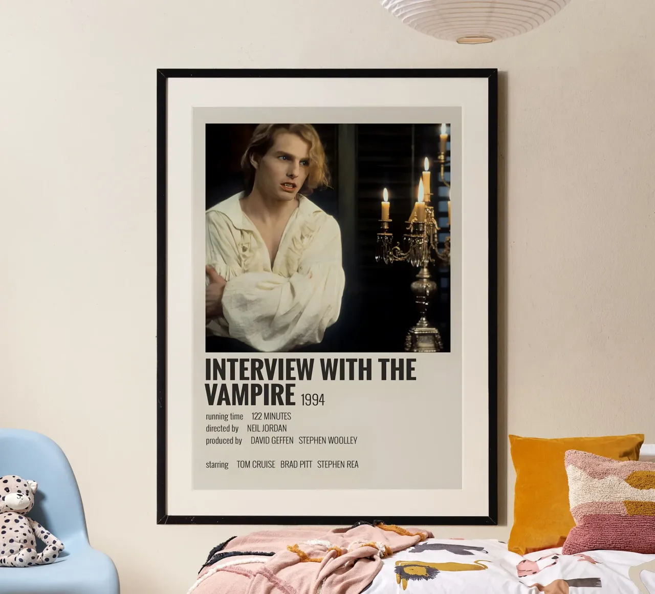 INTERVIEW WITH THE VAMPIRE 1994 poster da MVFminimalist