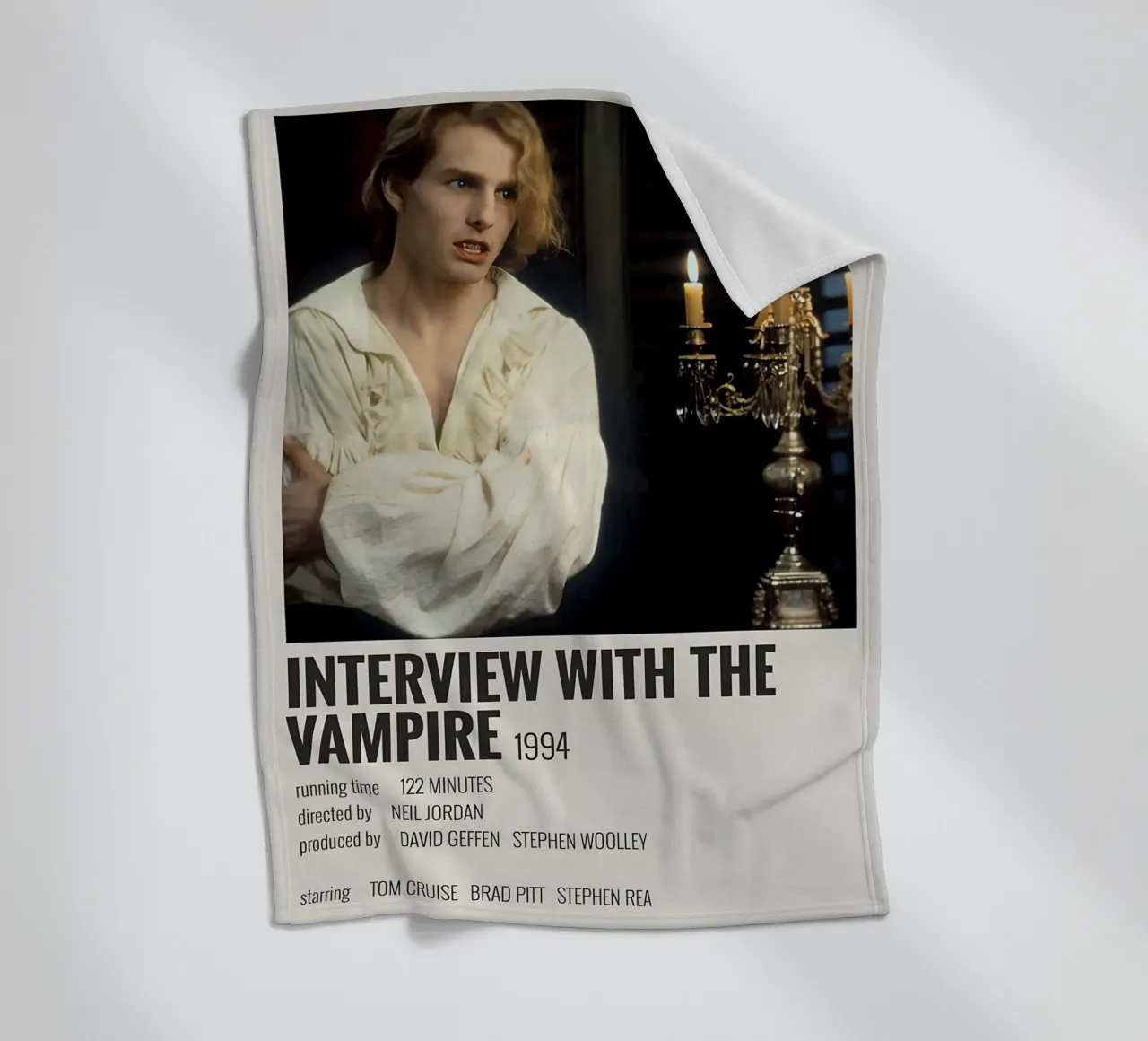 INTERVIEW WITH THE VAMPIRE 1994 coperta in pile da MVFminimalist